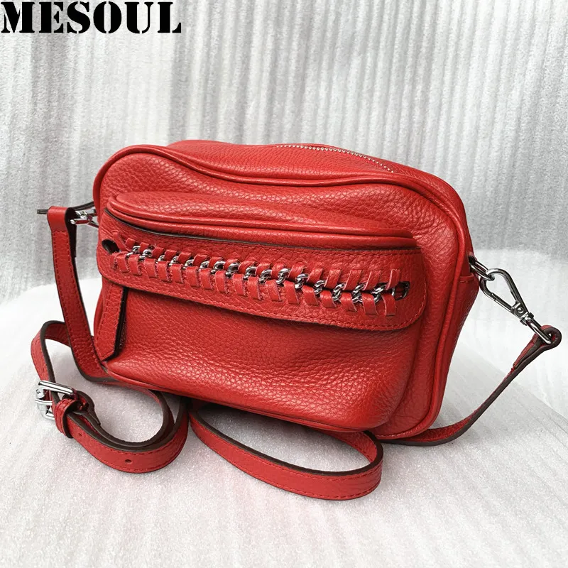 MESOUL Brand Summer bags Ladies Genuine Leather Shoulder Bags For Women Crossbody Bag 2019 Fashion Clutch Female Messenger Bag
MESOUL Brand Summer bags Ladies Genuine Leather Shoulder Bags For Women Crossbody Bag 2019 Fashion Clutch Female Messenger Bag