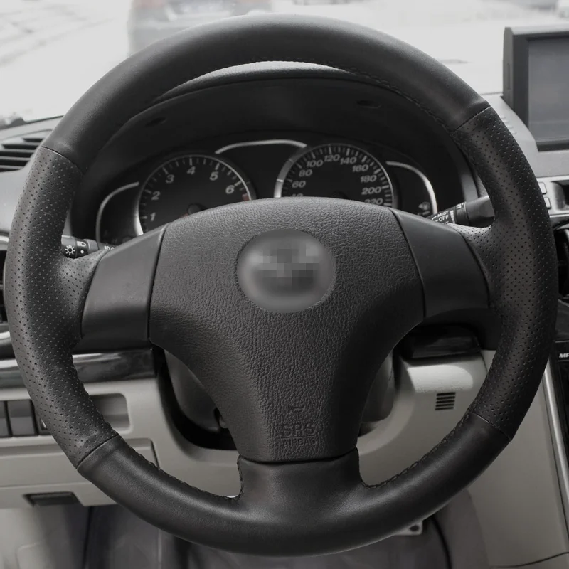 Чехол на руль для старой Mazda 3 5 6 Pentium B70 из искусственной кожи|steering wheel cover|wheel coverwheel