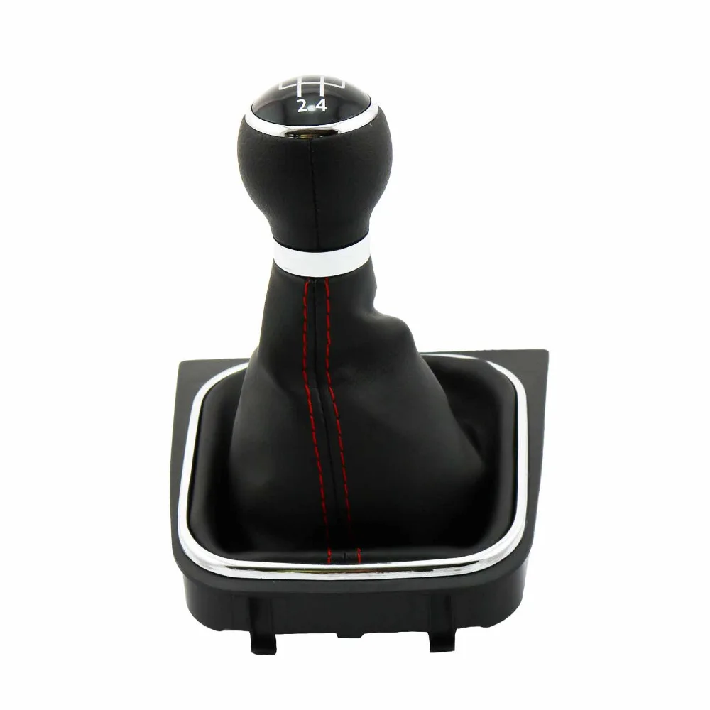 For VW Golf 6 VI MK6 Varaint 2009 2010 2011 2012 2013 New 5 Speed Car Stick Gear Shift Knob Leather Boot Red Line
For VW Golf 6 VI MK6 Varaint 2009 2010 2011 2012 2013 New 5 Speed Car Stick Gear Shift Knob Leather Boot Red Line