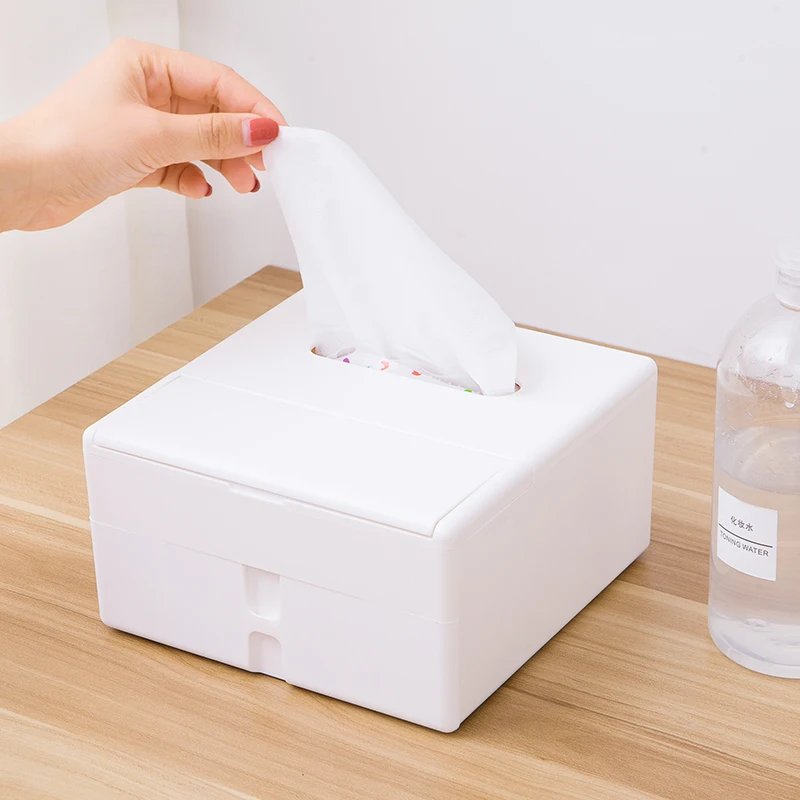 Multifunctional large capacity paper box with mirror storage box tissue box 17.8*17.8*9.5cm
Multifunctional large capacity paper box with mirror storage box tissue box 17.8*17.8*9.5cm