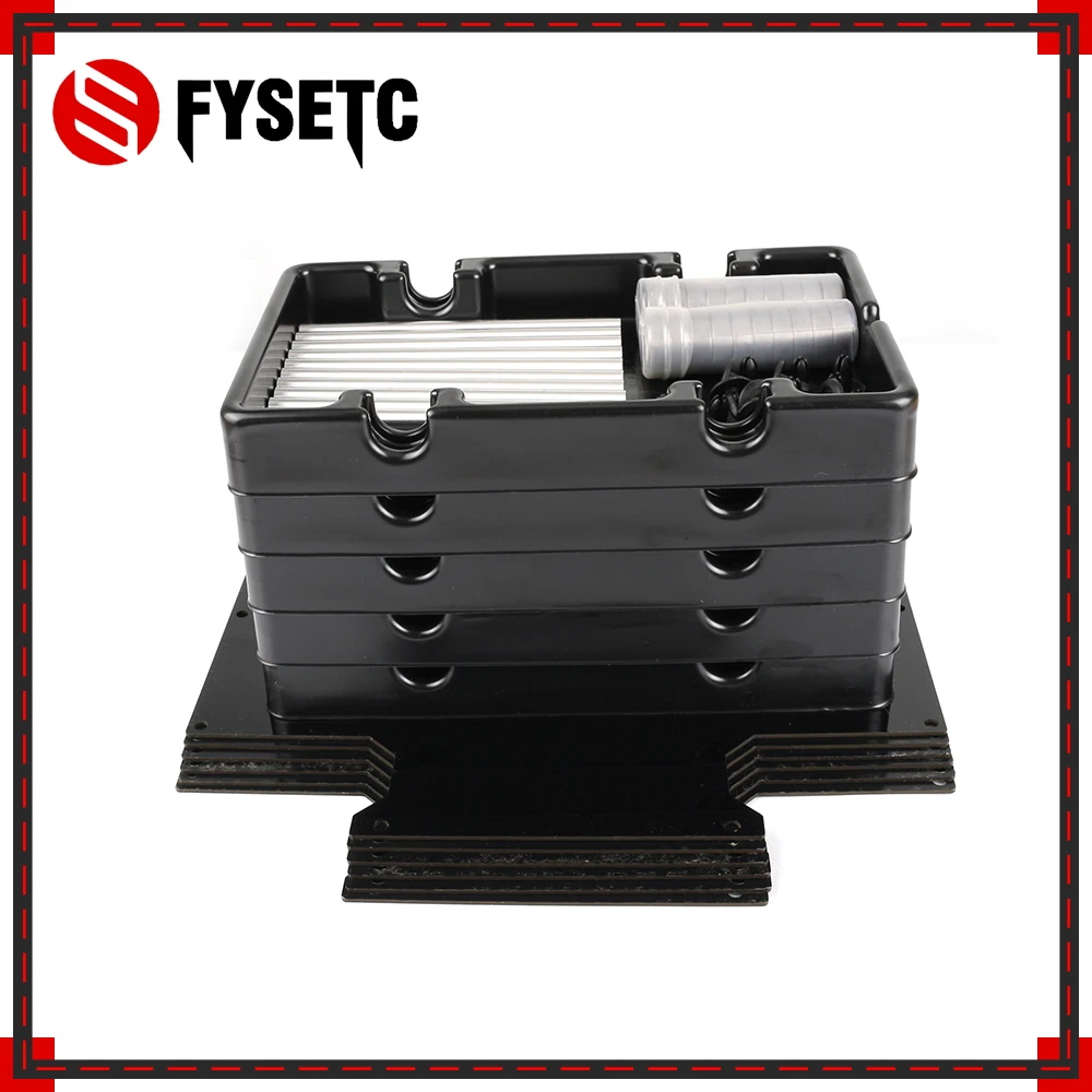 For Prusa i3 MK2.5S MK3S MMU2S Multi Material 2S 6PCS FILAMENT BUFFER + 5PCS Filament Spool Holders Supplies Material Tray Rack
For Prusa i3 MK2.5S MK3S MMU2S Multi Material 2S 6PCS FILAMENT BUFFER + 5PCS Filament Spool Holders Supplies Material Tray Rack