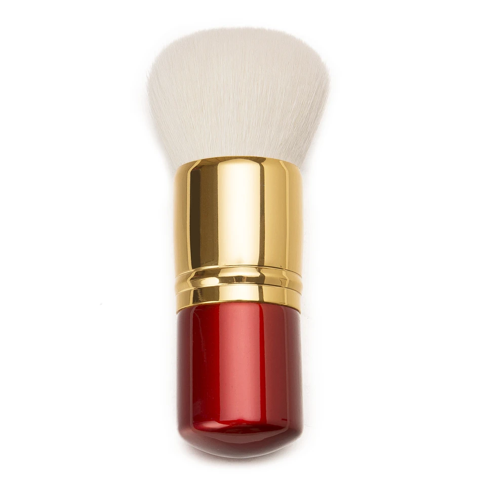 High-end Natural Goat Hair Soft Dense Big Powder Brush Vintage Domed Shape Air Kabuki Finish Powder Makeup Brush with Bag
High-end Natural Goat Hair Soft Dense Big Powder Brush Vintage Domed Shape Air Kabuki Finish Powder Makeup Brush with Bag