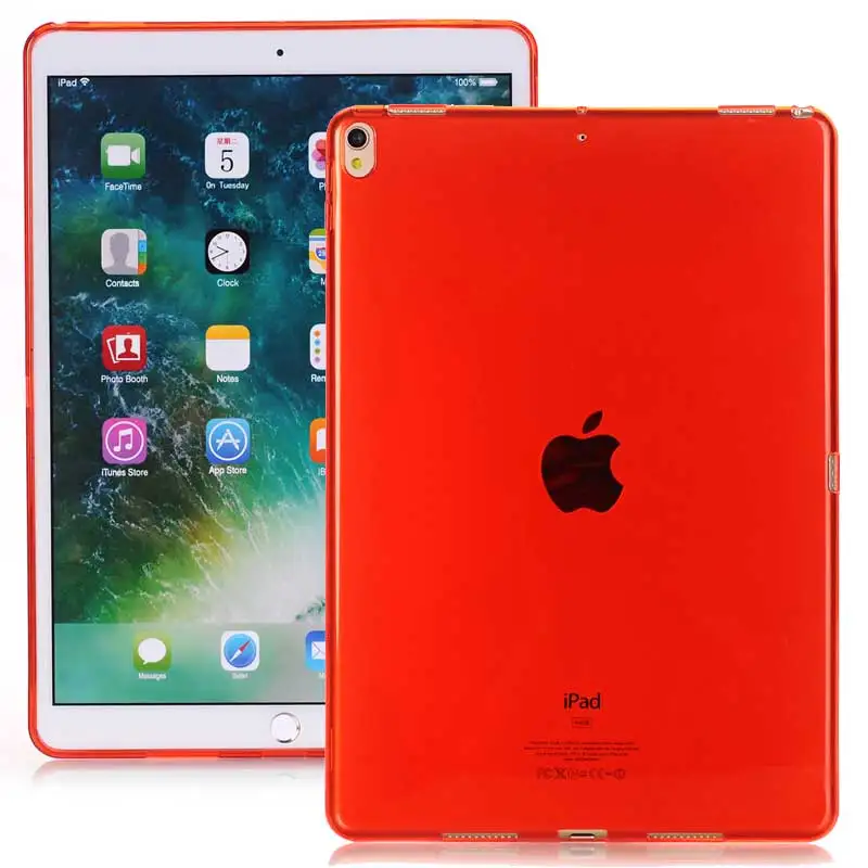 Тонкий прозрачный ТПУ силиконовый защитный чехол для iPad Pro 12 9 дюйма 2017 мягкий Apple