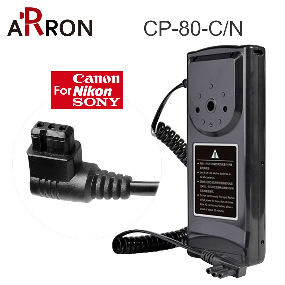 Внешняя вспышка Arron Godox CP 80 для Canon 550EX 580EX II Nikon SB800 SB900 Sony HVL F60M Speedlite Flash|Фотовспышки| |