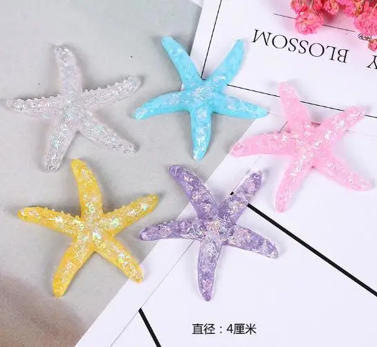 Diy materials 100 pcs/lot flat back mixed resin jewelry accessories,Starfish resin Marine series 40mm
Diy materials 100 pcs/lot flat back mixed resin jewelry accessories,Starfish resin Marine series 40mm