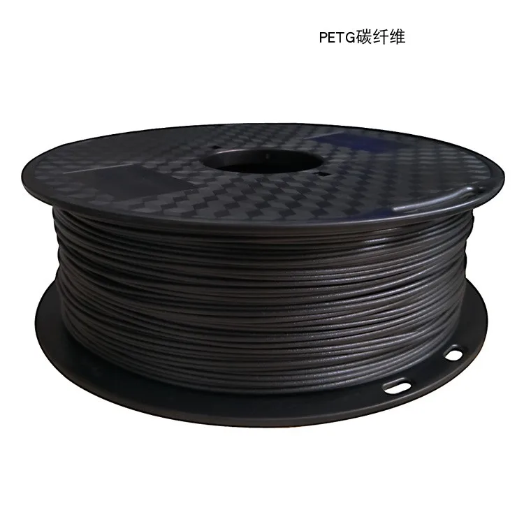 PETG Carbon Fiber 2.85mm 1KG/0.5KG 3d printer filament High temperature resistance
PETG Carbon Fiber 2.85mm 1KG/0.5KG 3d printer filament High temperature resistance
