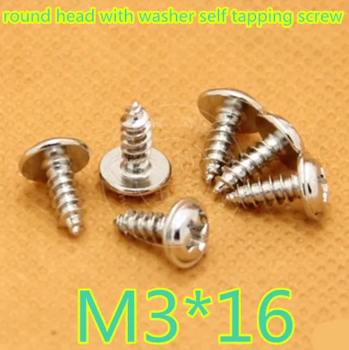500 шт./лот M3 * 16 мм 3 мм круглая головка Phillips с шайбой Micro Самонарезающий винт круглый шайба головка винт
500 шт./лот M3 * 16 мм 3 мм круглая головка Phillips с шайбой Micro Самонарезающий винт круглый шайба головка винт