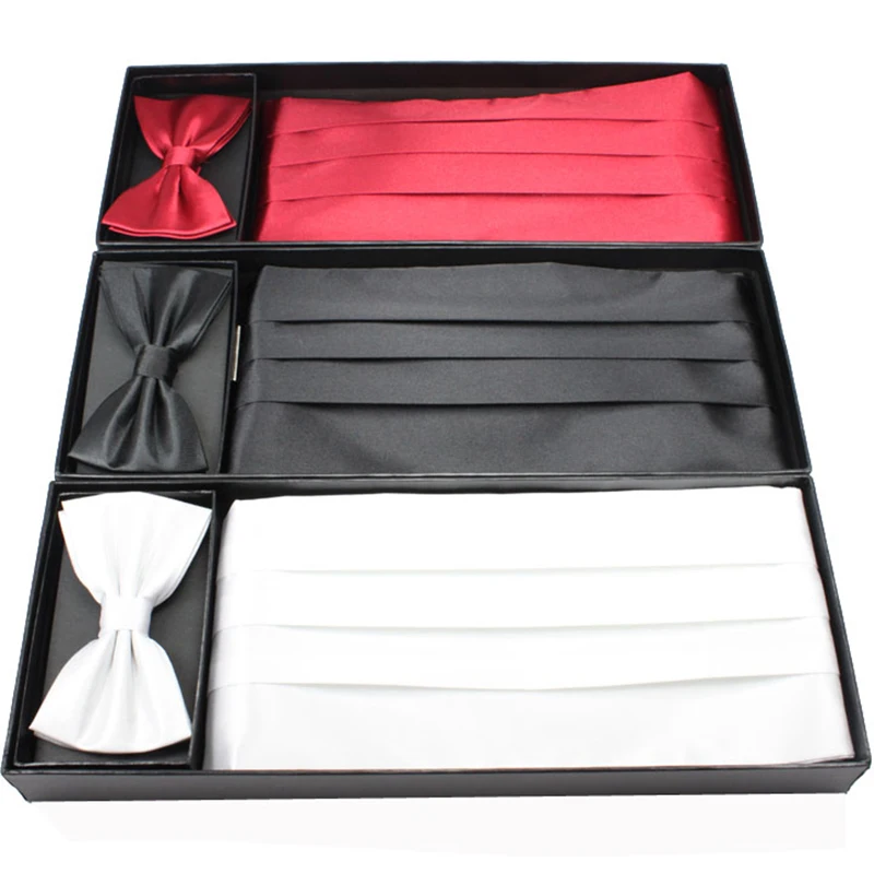Фото Мужской галстук бабочка квадратный носовой платок Свадебный - купить