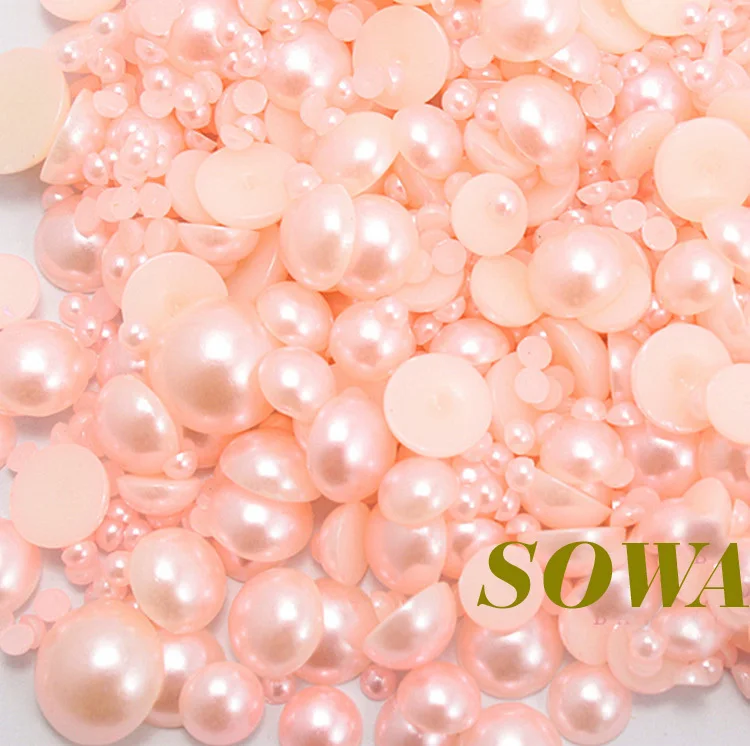 Free Shipping 1000Pcs Mixed Size from 2-10mm Craft ABS Resin Flatback Half Round imitaton pearl in Scrapbook Beads
Free Shipping 1000Pcs Mixed Size from 2-10mm Craft ABS Resin Flatback Half Round imitaton pearl in Scrapbook Beads