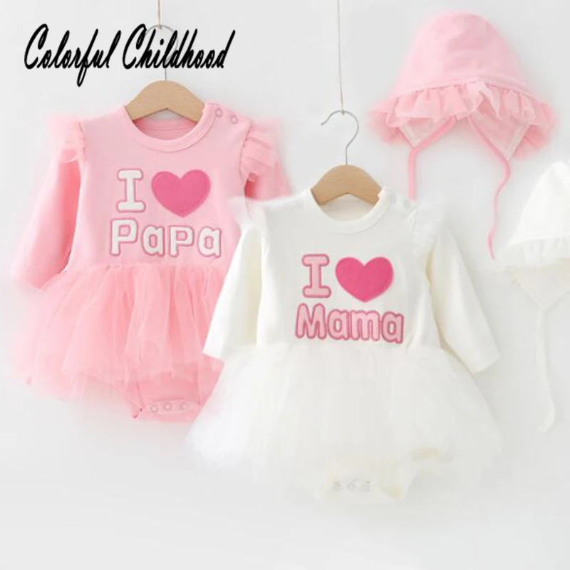 Pink/white long sleeve romper baby boy/girls love papa mama jumpsuit foe newborn kids overalls baby dress 0-24m
Pink/white long sleeve romper baby boy/girls love papa mama jumpsuit foe newborn kids overalls baby dress 0-24m
