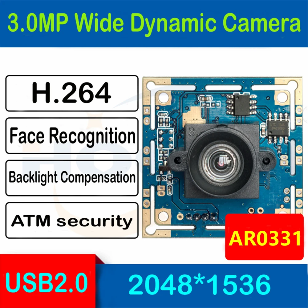 HQCAM 3,0 мегапикселя 1/3 дюйма AR0331 Низкое освещение 0.01Lux CMOS H.264 AEC AEB AGC Поддержка USB-модуля камеры
HQCAM 3,0 мегапикселя 1/3 дюйма AR0331 Низкое освещение 0.01Lux CMOS H.264 AEC AEB AGC Поддержка USB-модуля камеры