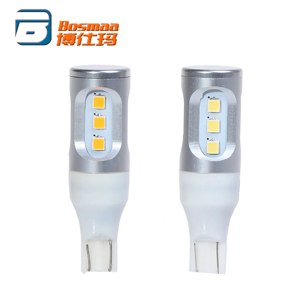 2Pcs BOSMAA T15 W16W 912 921 w/ 3030 Chips 9smd Canbus Car LED Backup Reverse Light Tail Stop Brake Bulb Car-styling
2Pcs BOSMAA T15 W16W 912 921 w/ 3030 Chips 9smd Canbus Car LED Backup Reverse Light Tail Stop Brake Bulb Car-styling