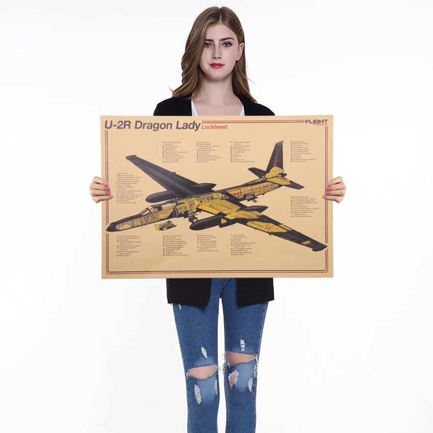 Vintage Nostalgic Aircraft Structural Design Poster Home Decor Wall Sticker Retro Kraft Paper Decorative Painting 51X36cm
Vintage Nostalgic Aircraft Structural Design Poster Home Decor Wall Sticker Retro Kraft Paper Decorative Painting 51X36cm