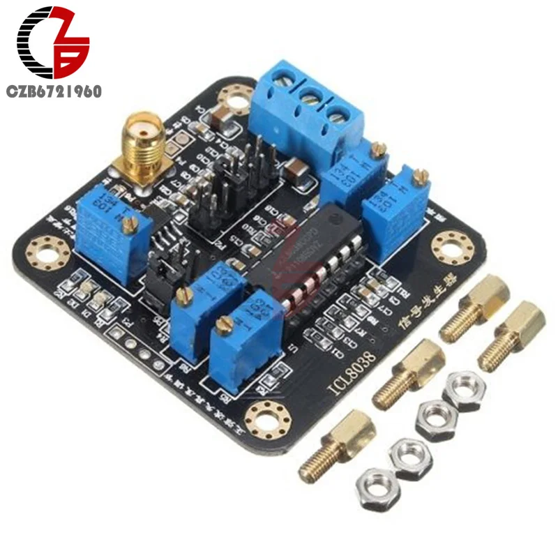 ICL8038 Low-Frequency Signal Generator Module Sine Square Triangle Wave Board Sinus Generator Frequency Generator
ICL8038 Low-Frequency Signal Generator Module Sine Square Triangle Wave Board Sinus Generator Frequency Generator