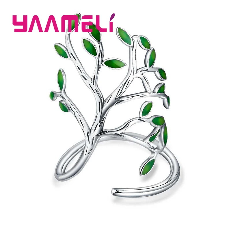 Miraculous Tree Shape Decoration Female Finger Ring Real 925 Sterling SilverJewelry For Party Birthday
Miraculous Tree Shape Decoration Female Finger Ring Real 925 Sterling SilverJewelry For Party Birthday