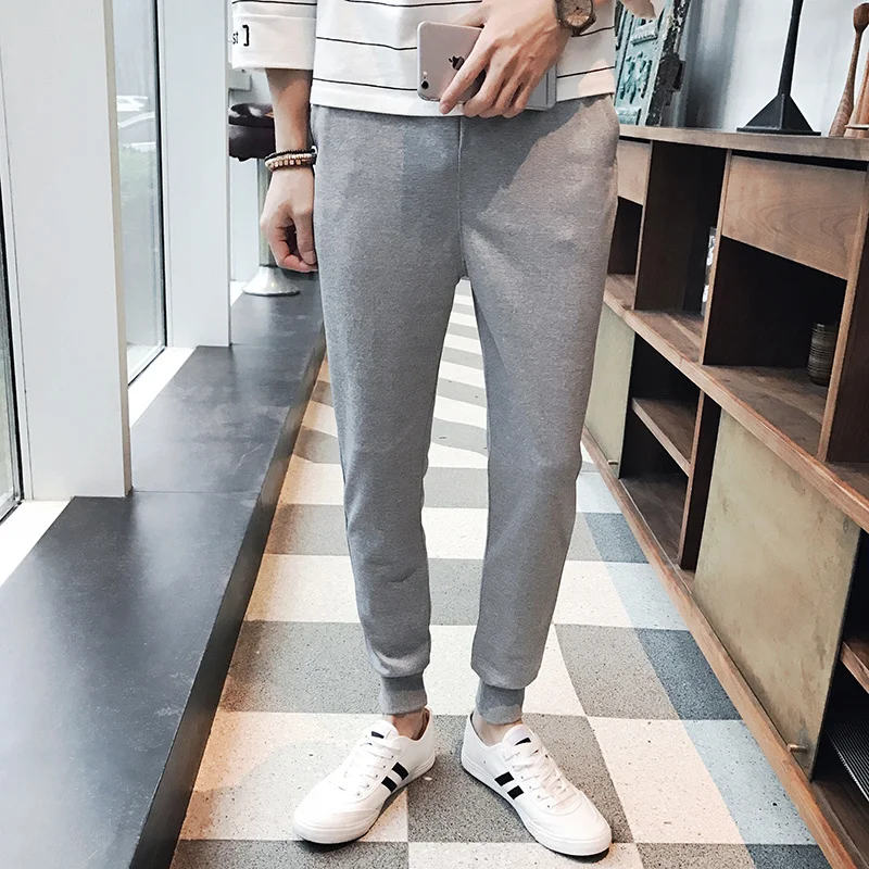 Sports Pants Men's Sweatpants Summer Thin Section Loose Slim Breathable Pants Men's Solid Color Simple Ankle-Length Pants M-5XL
Sports Pants Men's Sweatpants Summer Thin Section Loose Slim Breathable Pants Men's Solid Color Simple Ankle-Length Pants M-5XL