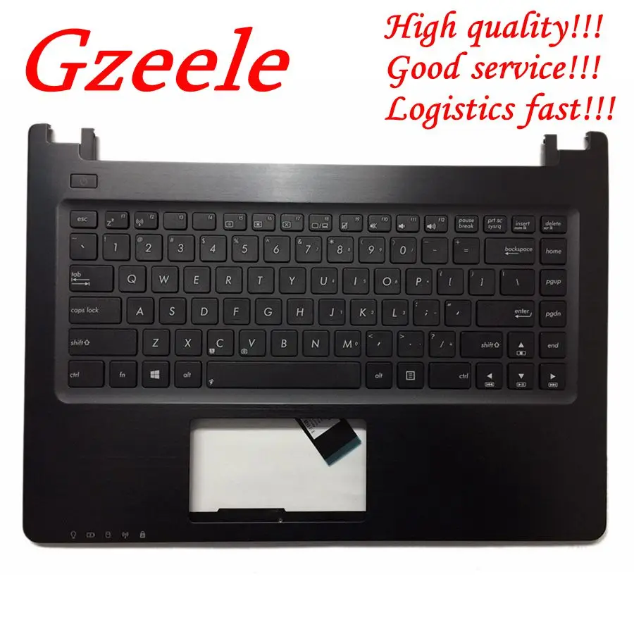 GZEELE Новая Клавиатура США чехол для Asus S46 S46C K46 K46CM R405C A46C K46C серия верхний корпус Клавиатура рамка черный
GZEELE Новая Клавиатура США чехол для Asus S46 S46C K46 K46CM R405C A46C K46C серия верхний корпус Клавиатура рамка черный