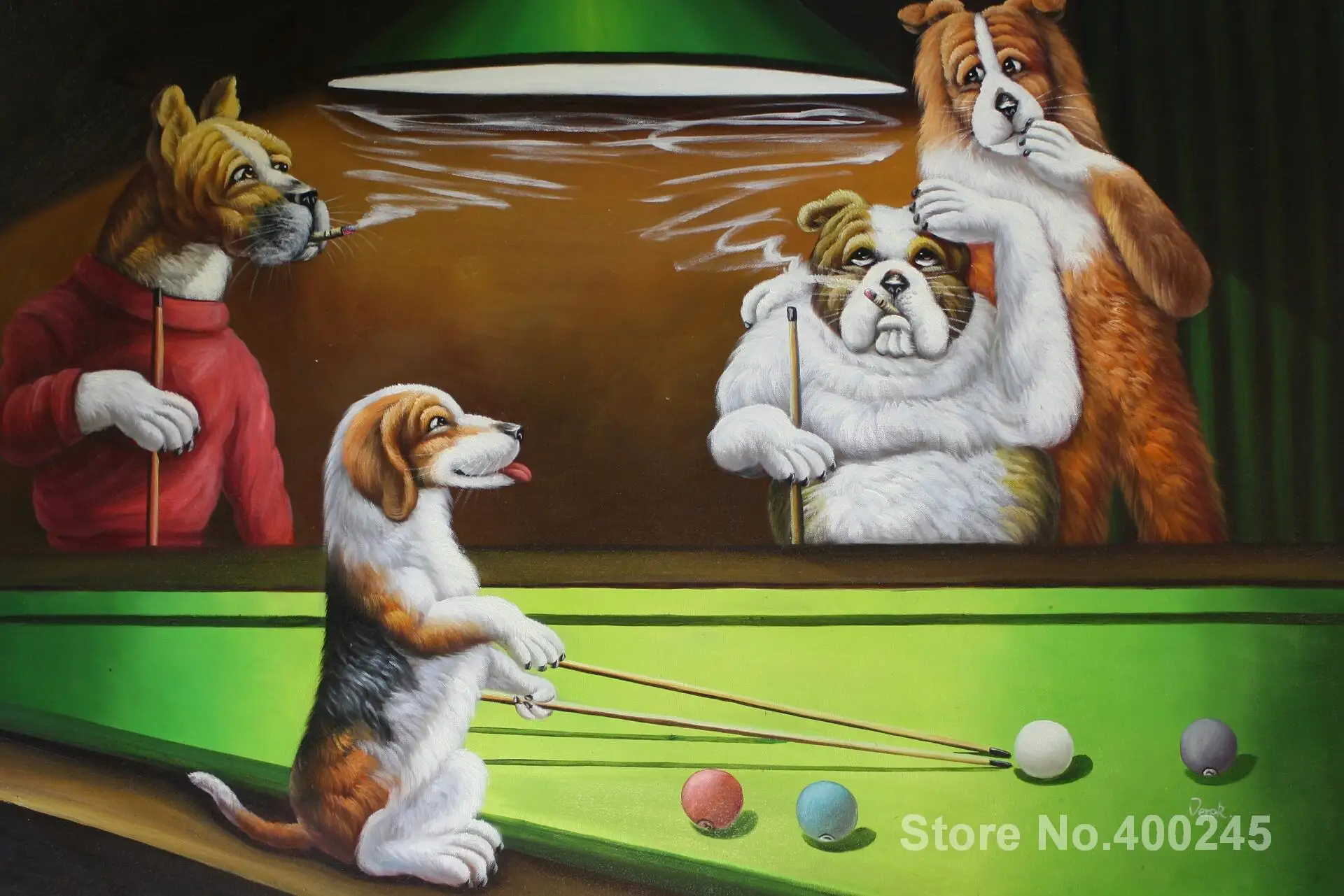 wall art Dogs Playing Pool Cassius Marcellus Coolidge Paintings Hand painted High quality
wall art Dogs Playing Pool Cassius Marcellus Coolidge Paintings Hand painted High quality