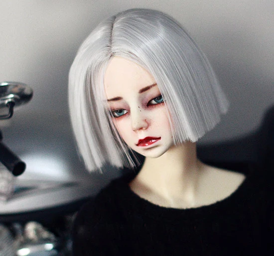 BJD doll wigs Moore ash High-temperature wire short straight wigs for 1/3 1/4 BJD DD SD MDD doll wigs doll accessories
BJD doll wigs Moore ash High-temperature wire short straight wigs for 1/3 1/4 BJD DD SD MDD doll wigs doll accessories