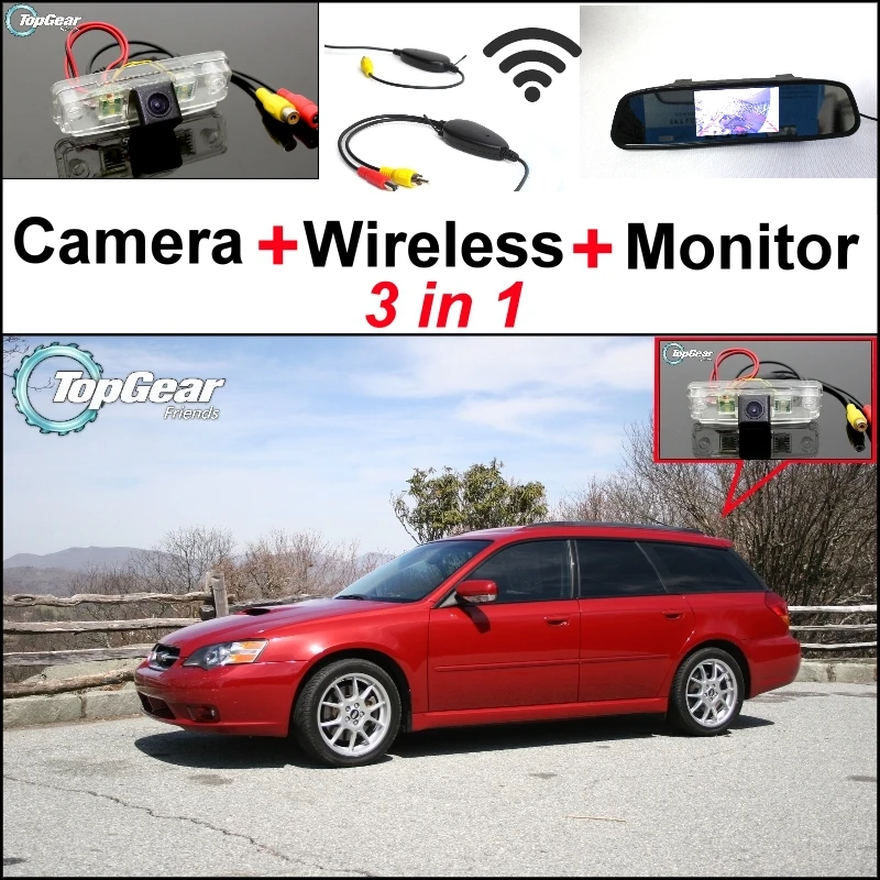 3 in1 Special Rear View Camera + Wireless Receiver + Mirror Monitor Easy DIY Parking System For Subaru Liberty MK4
3 in1 Special Rear View Camera + Wireless Receiver + Mirror Monitor Easy DIY Parking System For Subaru Liberty MK4