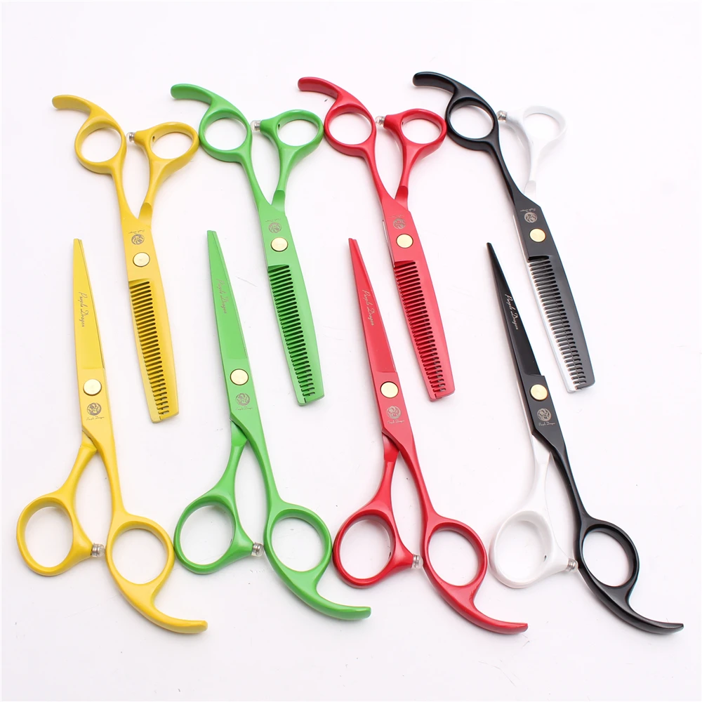 Z1023 5.5'' Haircut Shears Purple Dragon Professional Hairdressing Scissors 440C Cutting Scissors Thinning Shears Hair Scissors
Z1023 5.5'' Haircut Shears Purple Dragon Professional Hairdressing Scissors 440C Cutting Scissors Thinning Shears Hair Scissors