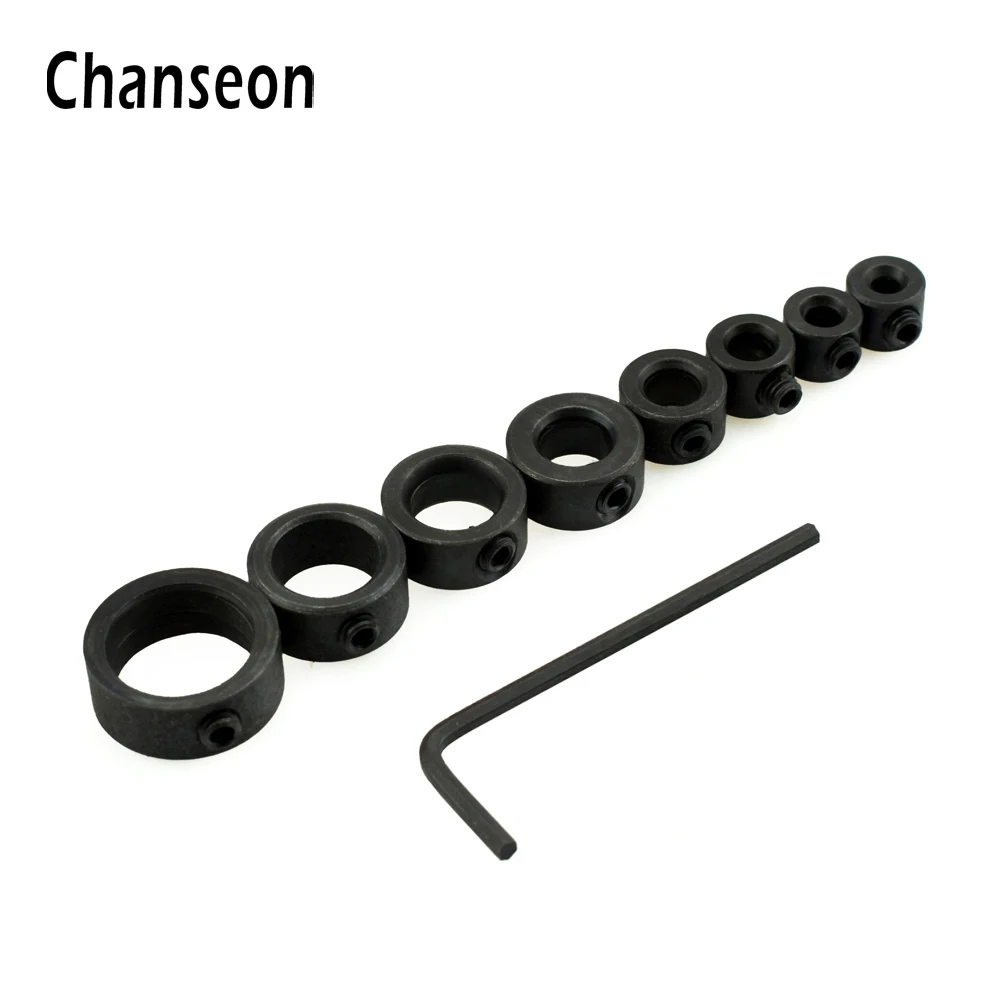 8pcs/set Woodworking Drill Bit Depth Stop Collars Ring Positioner Drill Locator Making DIY for Wood Carving Tools Accessories
8pcs/set Woodworking Drill Bit Depth Stop Collars Ring Positioner Drill Locator Making DIY for Wood Carving Tools Accessories