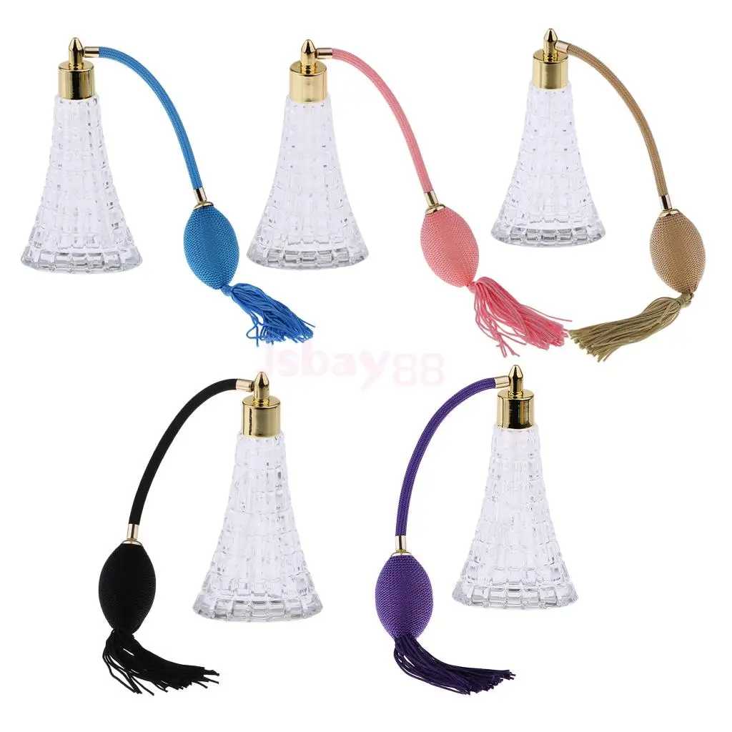 Clear Crystal Elegant Glass Empty Refillable Perfumes Bottle with Spray Atomizer 100ML Perfect Gift for your Friends Purple
Clear Crystal Elegant Glass Empty Refillable Perfumes Bottle with Spray Atomizer 100ML Perfect Gift for your Friends Purple