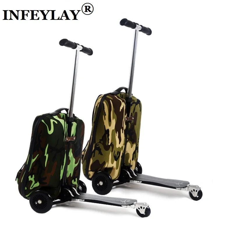Мужской Камуфляжный чемоданчик для скутера 20 дюймов|business trolley case|trolley casetravel luggage |