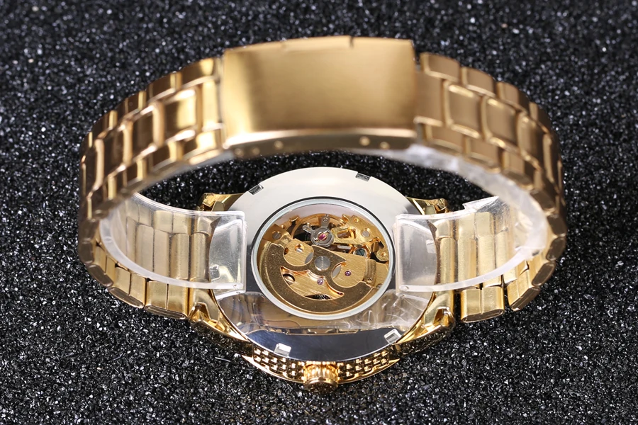 SEWOR Luxury Watches Men Automatic self-wind Watch Full Stainless Steel Gold Watch Fashion Casual Clock Men's Dress montre homme
SEWOR Luxury Watches Men Automatic self-wind Watch Full Stainless Steel Gold Watch Fashion Casual Clock Men's Dress montre homme
