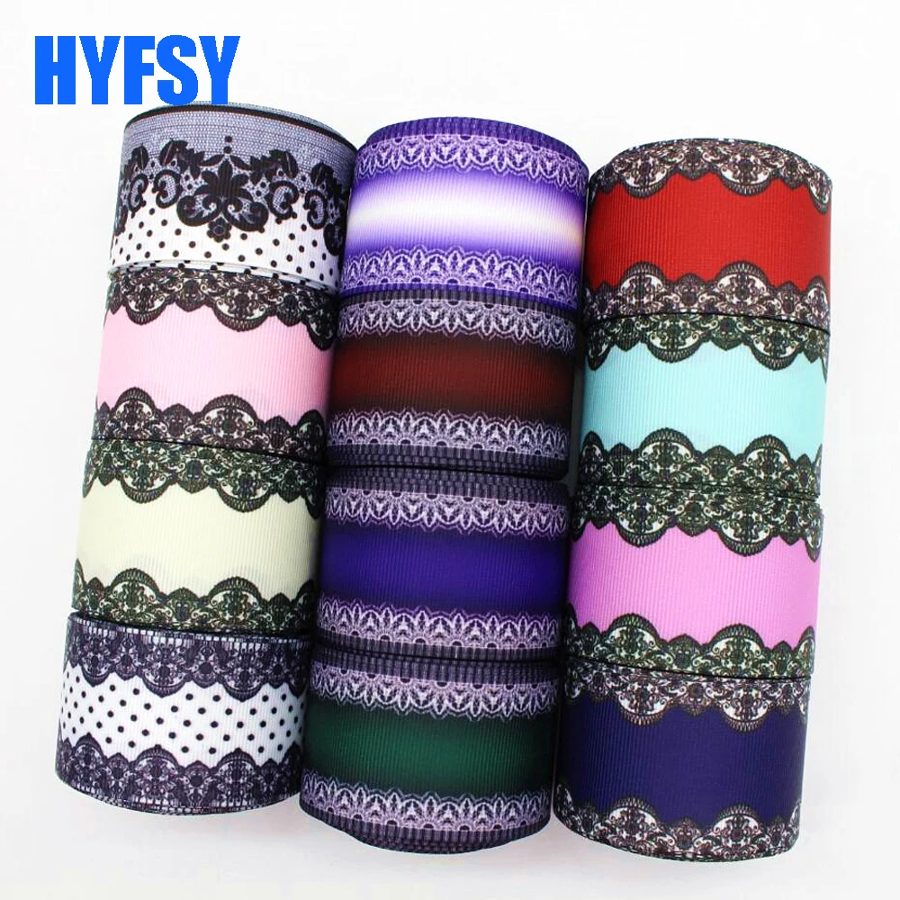 New 1-1/2 '38mm lace ribbon 10 yards DIY handmade materials gift wrapping bow printing Grosgrain ribbons
New 1-1/2 '38mm lace ribbon 10 yards DIY handmade materials gift wrapping bow printing Grosgrain ribbons