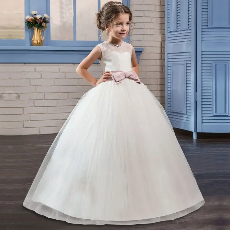 Formal Children Communion Dresses For Girls Elegant Pageant Dresses Christening Ceremony Teenage Wedding Party Girls Clothing 10
Formal Children Communion Dresses For Girls Elegant Pageant Dresses Christening Ceremony Teenage Wedding Party Girls Clothing 10