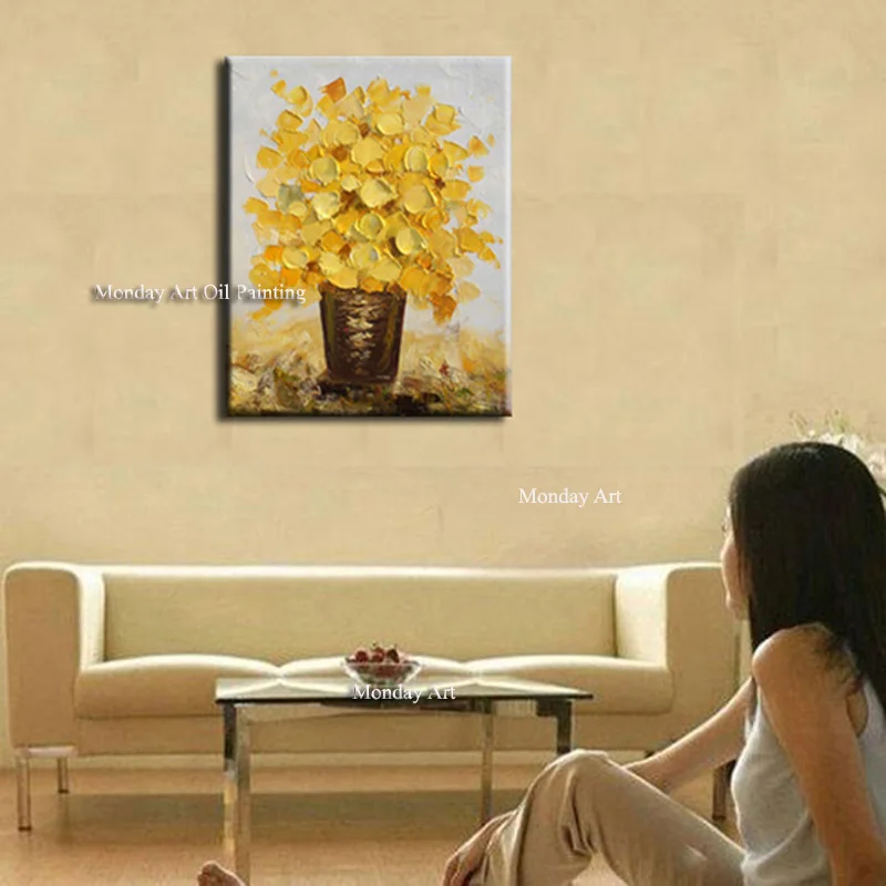 hand painted modern knife flower oil painting Wall Picture on canvas abstract painting pop art Home Decoration flower paintings
hand painted modern knife flower oil painting Wall Picture on canvas abstract painting pop art Home Decoration flower paintings
