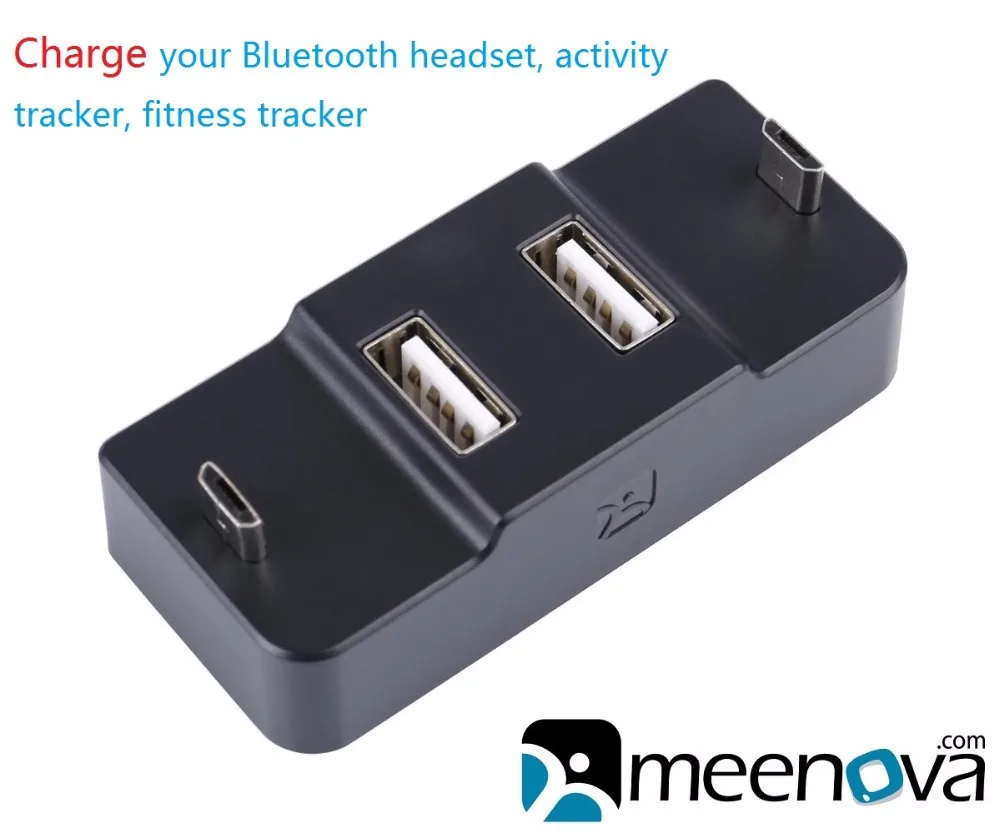 Meenova USB 2.0 Hub with MicroUSB Charging, for Bluetooth headset, headphone, activity tracker, Xiaomi Redmi 3, charging dock
Meenova USB 2.0 Hub with MicroUSB Charging, for Bluetooth headset, headphone, activity tracker, Xiaomi Redmi 3, charging dock