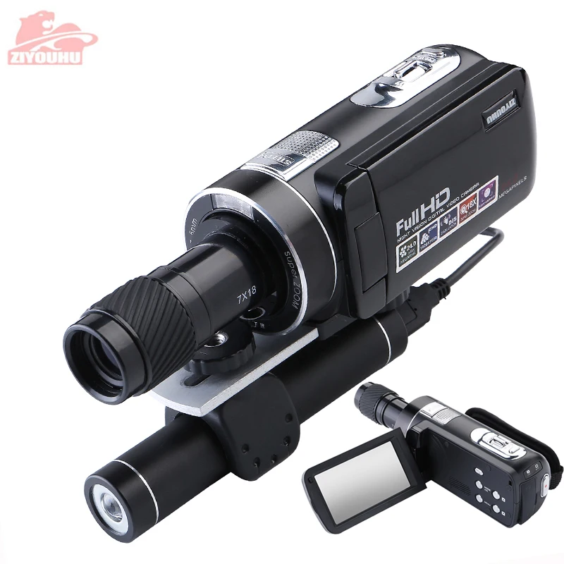 FullHD 16X Digital Zoom Night Vision Device Infrared Video Camera Smiling Face Photography Beauty Multi-function Night Monocular
FullHD 16X Digital Zoom Night Vision Device Infrared Video Camera Smiling Face Photography Beauty Multi-function Night Monocular