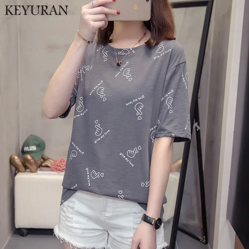 New Summer Women T-shirt Give My Love Letter Printed T shirts Casual Tops Tee Harajuku O Neck Female Shirt Woman Camisetas Mujer
New Summer Women T-shirt Give My Love Letter Printed T shirts Casual Tops Tee Harajuku O Neck Female Shirt Woman Camisetas Mujer