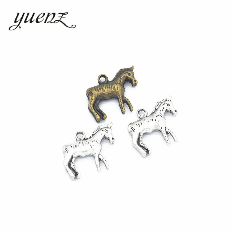 YuenZ 7 pcs Antique Silver color horse Charm fit for style Bracelets Necklace DIY Metal Jewelry Making 20*16mm D9172
YuenZ 7 pcs Antique Silver color horse Charm fit for style Bracelets Necklace DIY Metal Jewelry Making 20*16mm D9172