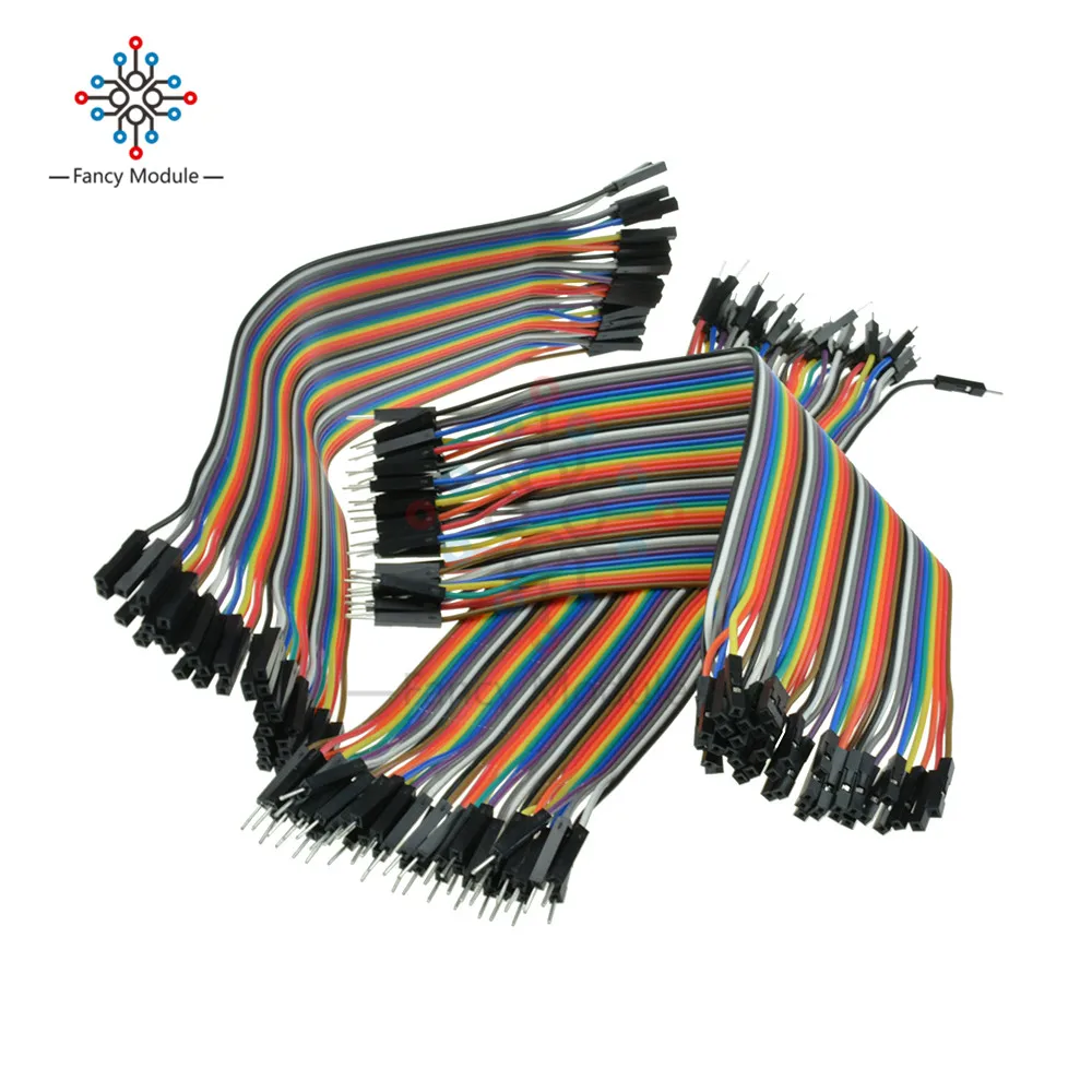 Dupont line 120 шт. 20 см разъем штырь гнездо и перемычка кабель для Arduino|line dupont|line wireline cable