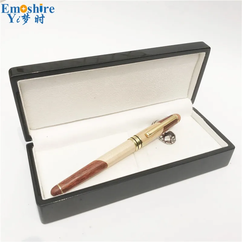 Top Brand Wood Pencil Case Wooden Pencil Box Wood Roller Ball Pen Ballpoint Pen Writing Supplies 0.5mm Black Blue Refill P621
Top Brand Wood Pencil Case Wooden Pencil Box Wood Roller Ball Pen Ballpoint Pen Writing Supplies 0.5mm Black Blue Refill P621