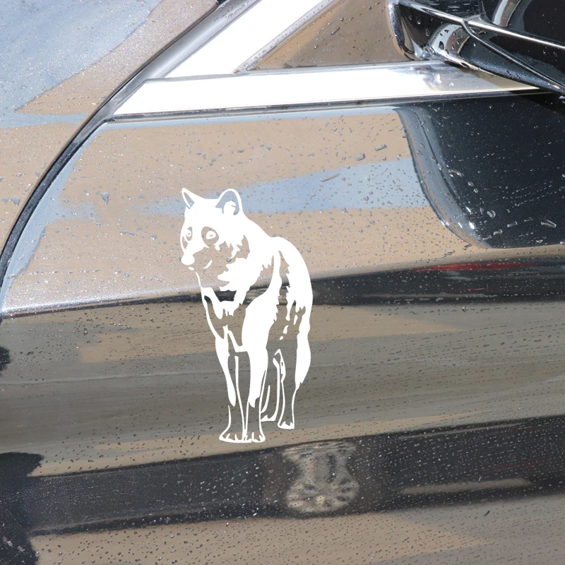 YJZT 8.7CM*16.9CM Wolf Standing Interest Car Sticker Vinyl Decal Decorate Bumper Decal Black/Silver C4-1201
YJZT 8.7CM*16.9CM Wolf Standing Interest Car Sticker Vinyl Decal Decorate Bumper Decal Black/Silver C4-1201