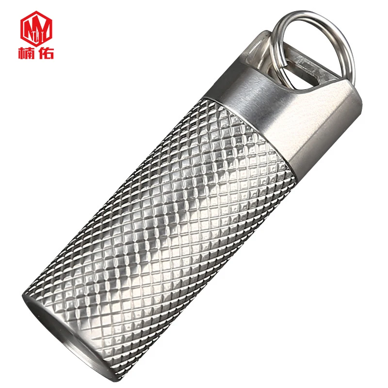 1PC Titanium Alloy Medicine Bottle Container Waterproof Warehouse First Aid Pill Bottle EDC Outdoor Camping Equipment Tool
1PC Titanium Alloy Medicine Bottle Container Waterproof Warehouse First Aid Pill Bottle EDC Outdoor Camping Equipment Tool