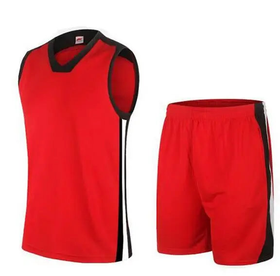 Комплект летних баскетбольных футболок дышащая тренировочная Джерси спортивный