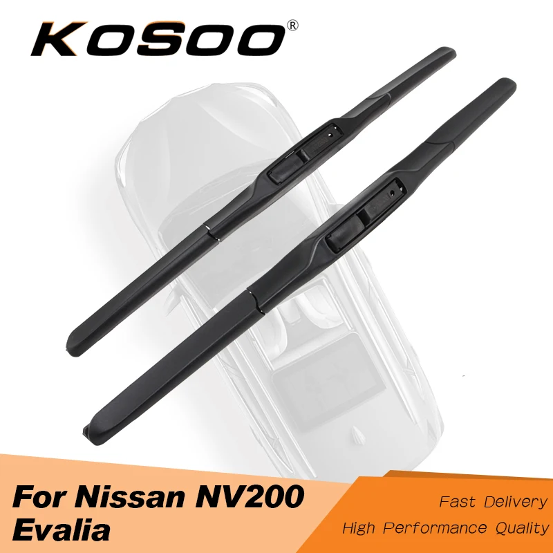 KOSOO For NISSAN NV200 Evalia,Fit J Hook Arms 2009 2010 2011 2012 2013 2014 2015 2016 Auto Natural Rubber Wiper Blades
KOSOO For NISSAN NV200 Evalia,Fit J Hook Arms 2009 2010 2011 2012 2013 2014 2015 2016 Auto Natural Rubber Wiper Blades