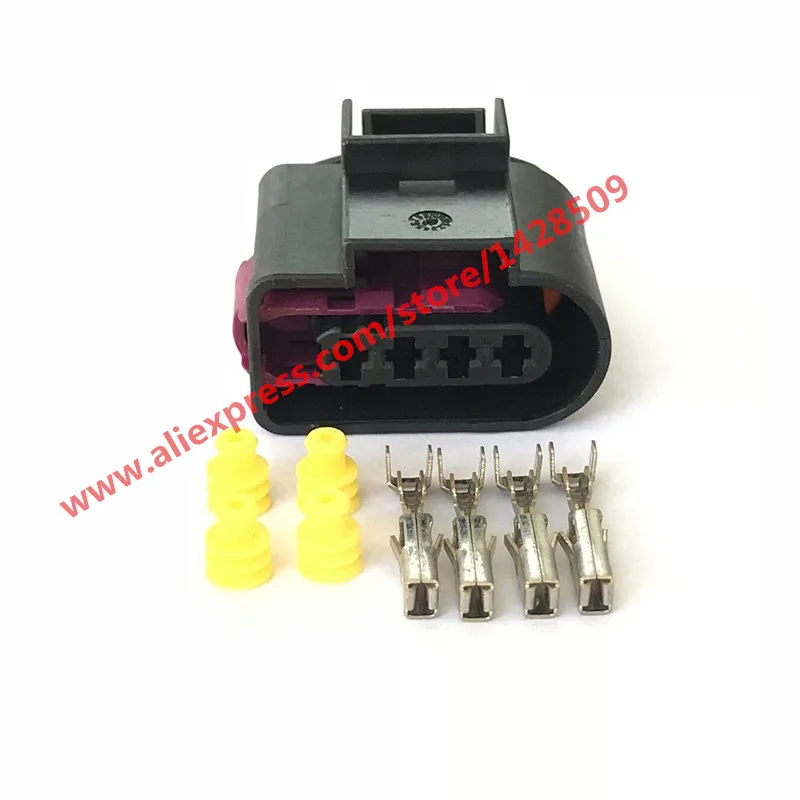 20 Sets 4 Pin Female Automotive Electrical Wiring Connector 4D0 973 725 For VW Audi
20 Sets 4 Pin Female Automotive Electrical Wiring Connector 4D0 973 725 For VW Audi