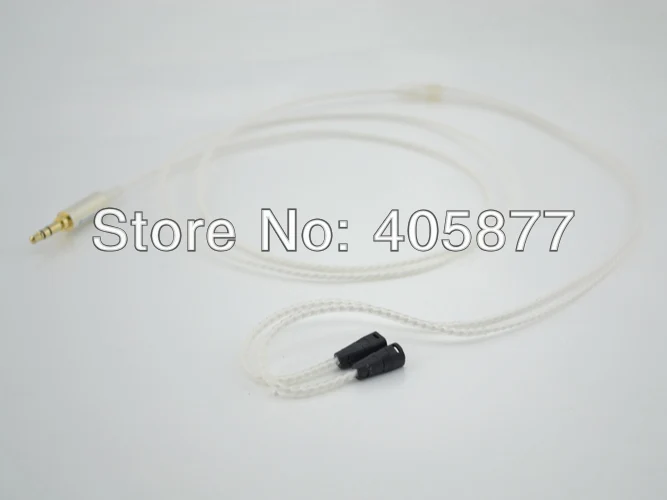 High quality silver plated headphone cable for IE8 IE80 headphone audio cable 1M
High quality silver plated headphone cable for IE8 IE80 headphone audio cable 1M