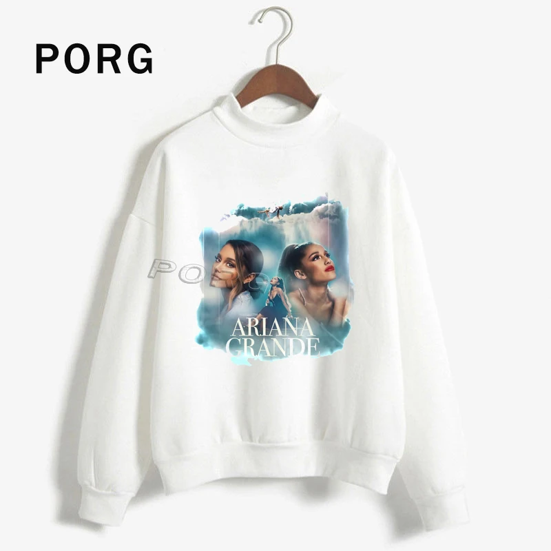 Женская толстовка с круглым вырезом Ariana Grande, Готическая уличная одежда Harajuku Sudadera Mujer, новинка 2019
Женская толстовка с круглым вырезом Ariana Grande, Готическая уличная одежда Harajuku Sudadera Mujer, новинка 2019