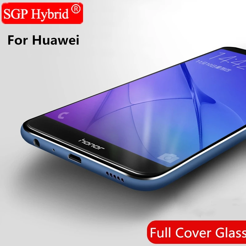 Защитное стекло для Huawei Honor 9 чехол 6A 6X 6C Pro V8 V9 8 lite Полное покрытие протектор huawei