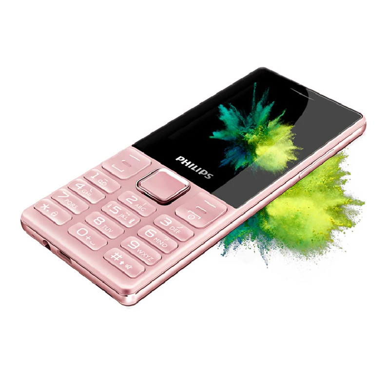 Original Philips E170 Keyboard Phone 2.4 Inch GSM 2G 2070mAh Big Battery LED flashlight Dual Sim Card 240x320P FM Large volume
Original Philips E170 Keyboard Phone 2.4 Inch GSM 2G 2070mAh Big Battery LED flashlight Dual Sim Card 240x320P FM Large volume