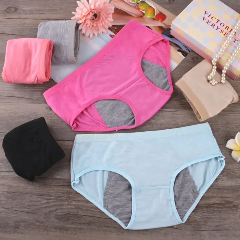 Menstrual period underwear cuecas girls night special physiological underpants cotton leakproof briefs health menstruation panty
Menstrual period underwear cuecas girls night special physiological underpants cotton leakproof briefs health menstruation panty