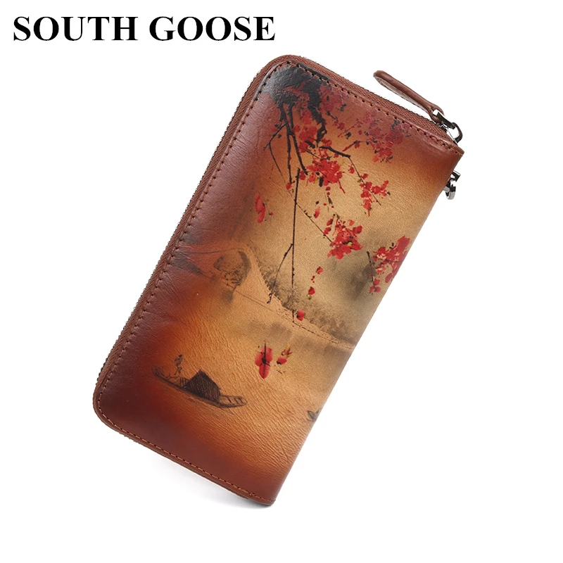 Женские кошельки SOUTH GOOSE из натуральной кожи, высококачественный Длинный дизайнерский клатч, кошелек в китайском стиле, Дамский клатч на зап...
Женские кошельки SOUTH GOOSE из натуральной кожи, высококачественный Длинный дизайнерский клатч, кошелек в китайском стиле, Дамский клатч на зап...
