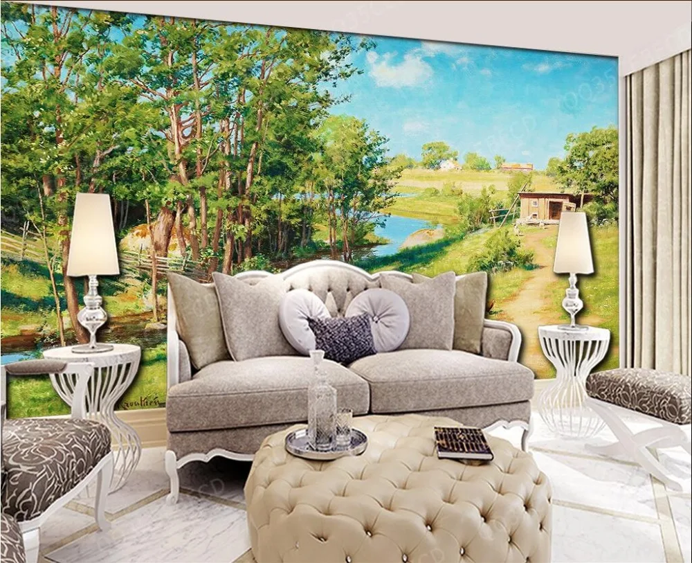 3d wallpaper custom photo non-woven mural European rural field decoration oil painting 3d wall murals wallpaper living room
3d wallpaper custom photo non-woven mural European rural field decoration oil painting 3d wall murals wallpaper living room